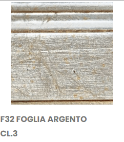 F32 FOGLIA ARGENTO 